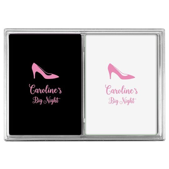 High Heeled Shoe Double Deck Playing Cards